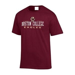 Boston College Eagles Maroon Short Sleeve T Shirt